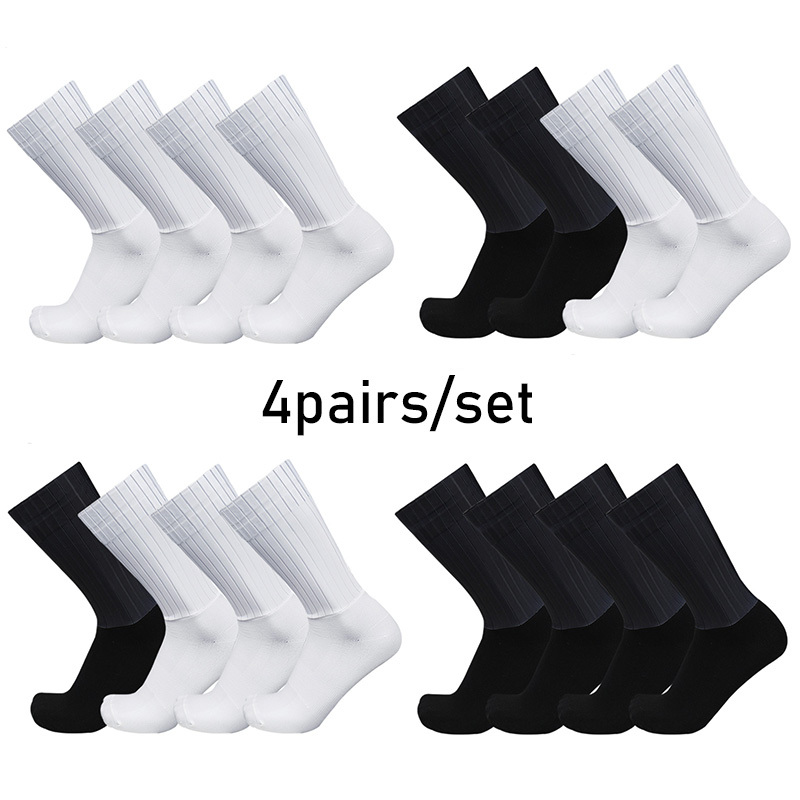 Sock Garter Men - 2026 Kaus Kaki Olahraga 4 Pasang/Set