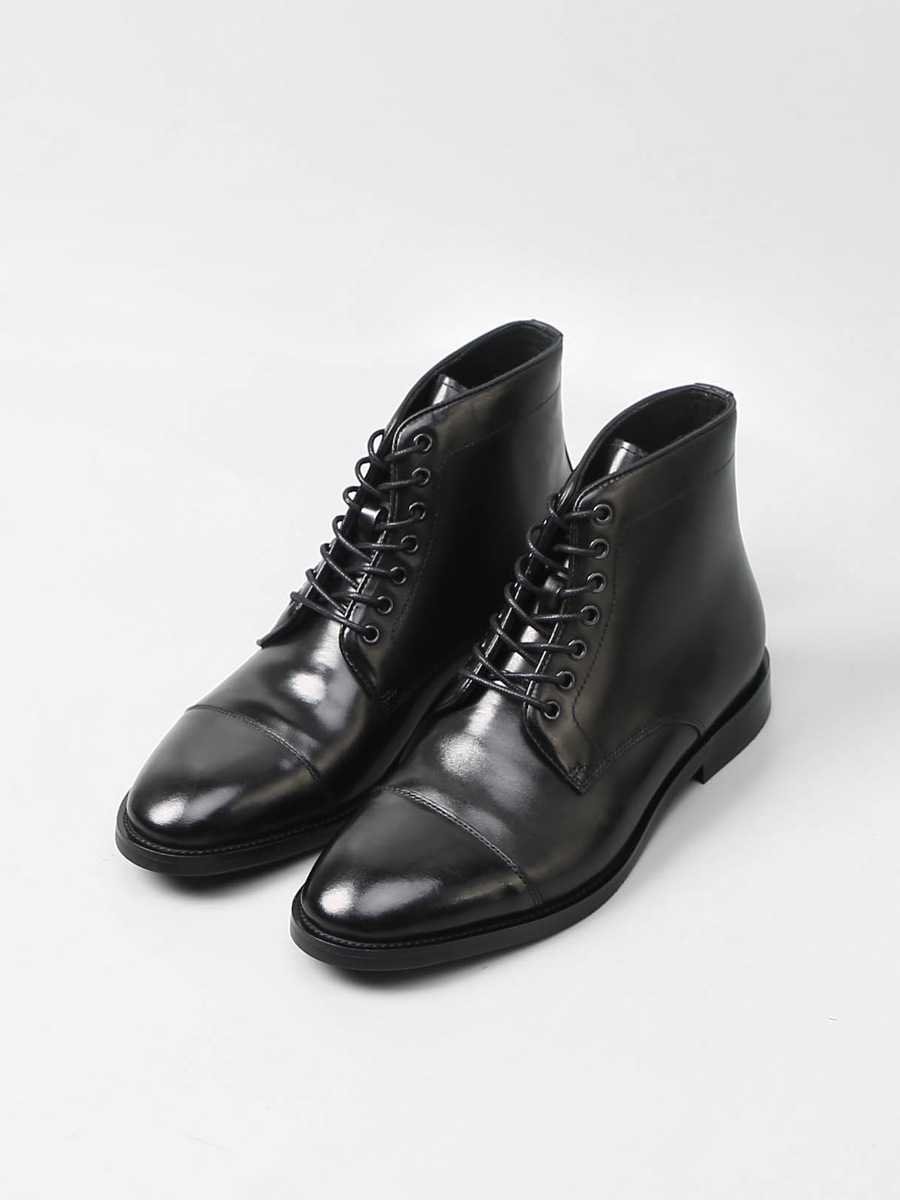 Men Formal Wear With Boots - Sepatu Boots Kulit Asli Buatan Tangan