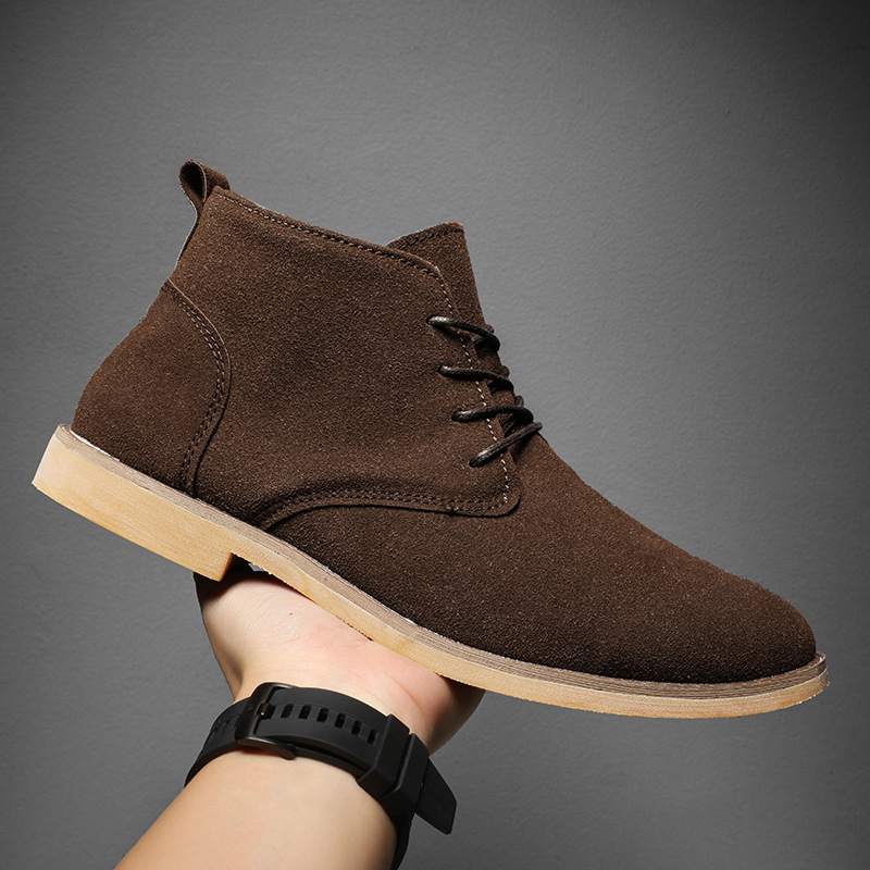 Sepatu Chelsea Cokelat Gaya In - Men Formal Wear With Boots ulasan dan harga