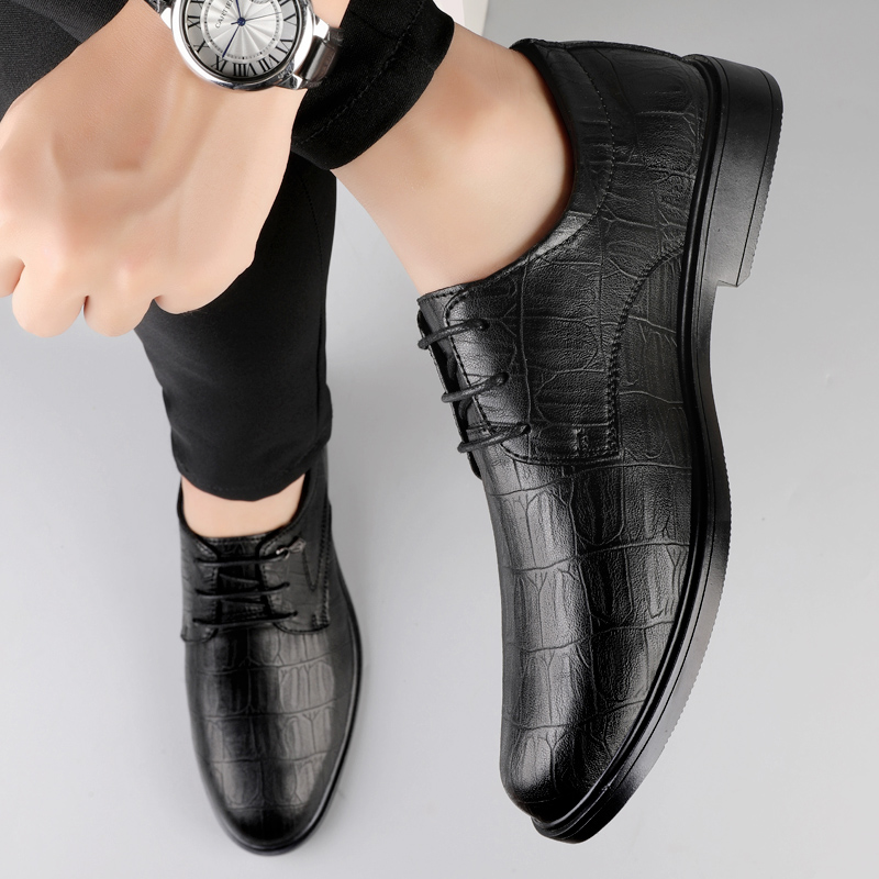 Sepatu Formal Pria, Terbuat da - Formal Men Daily Wear Footwear ulasan dan harga