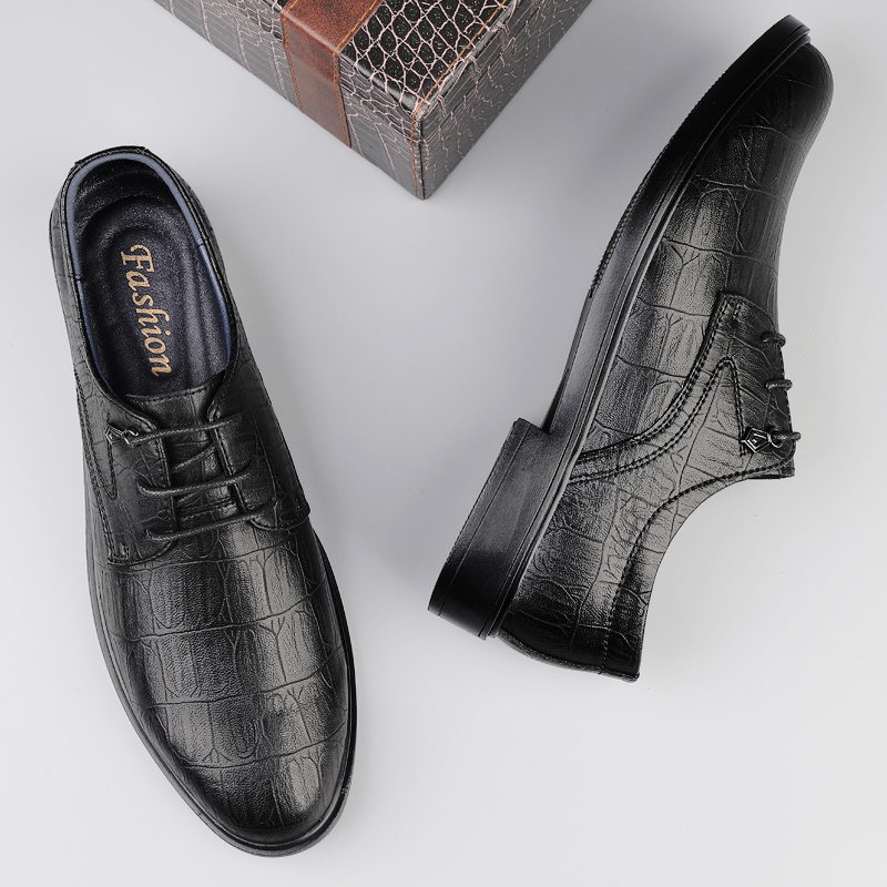 Sepatu Formal Pria, Terbuat da - Formal Men Daily Wear Footwear ulasan dan harga