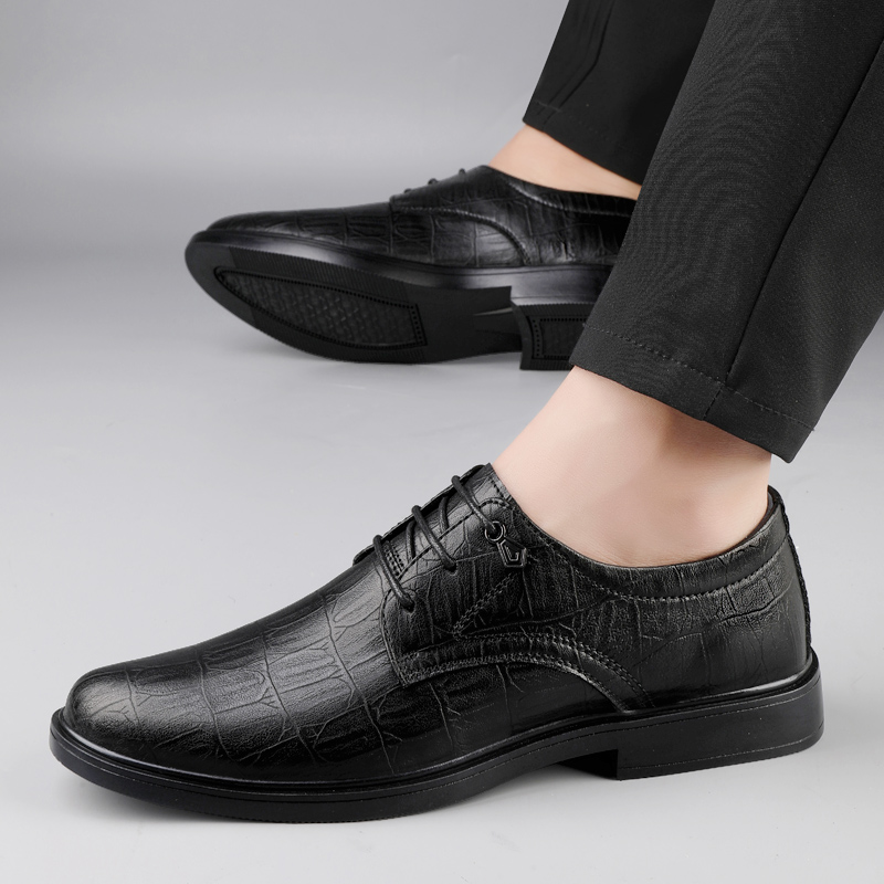 Sepatu Formal Pria, Terbuat da - Formal Men Daily Wear Footwear ulasan dan harga