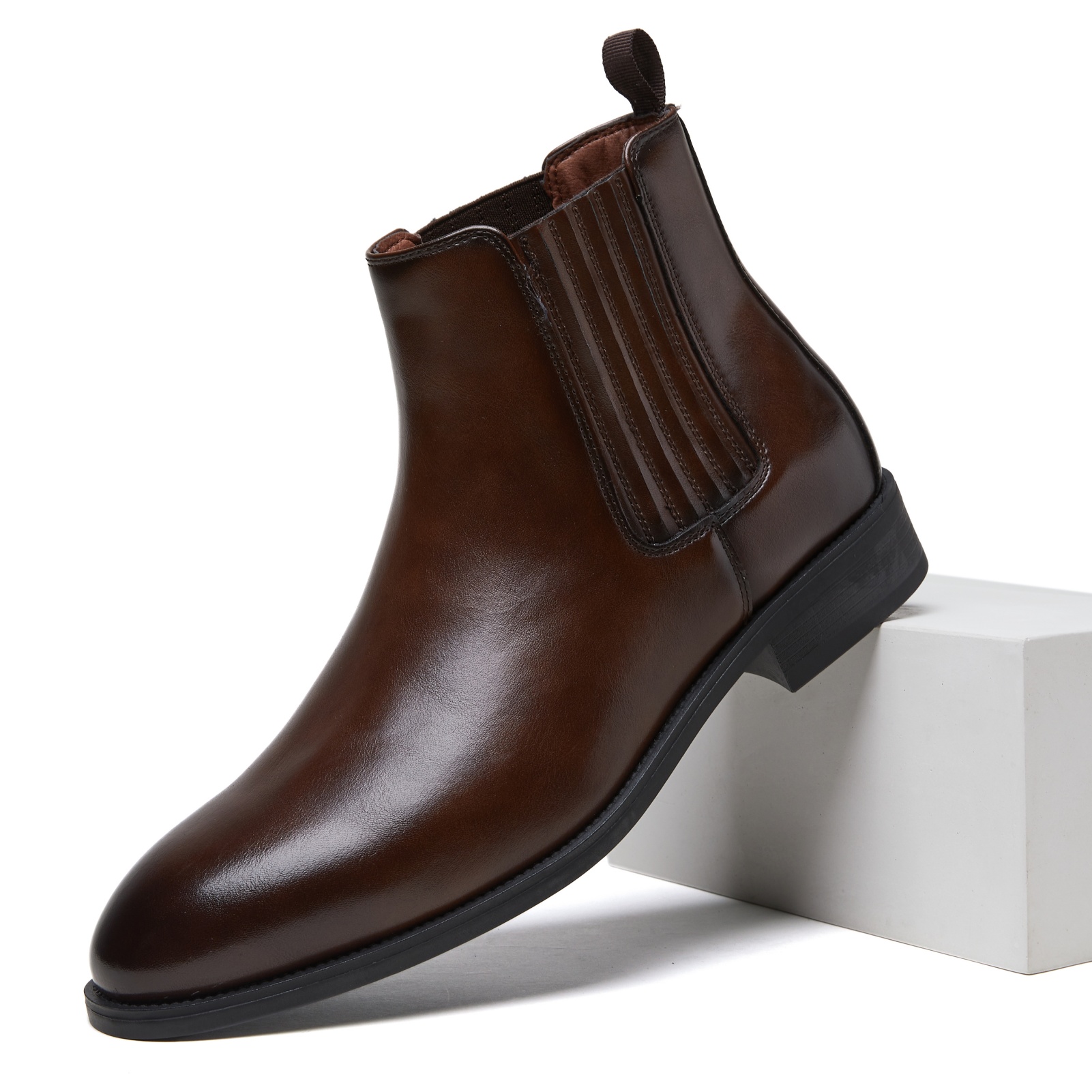 Sepatu Boots Chelsea Klasik Pr - Men Formal Wear With Boots ulasan dan harga