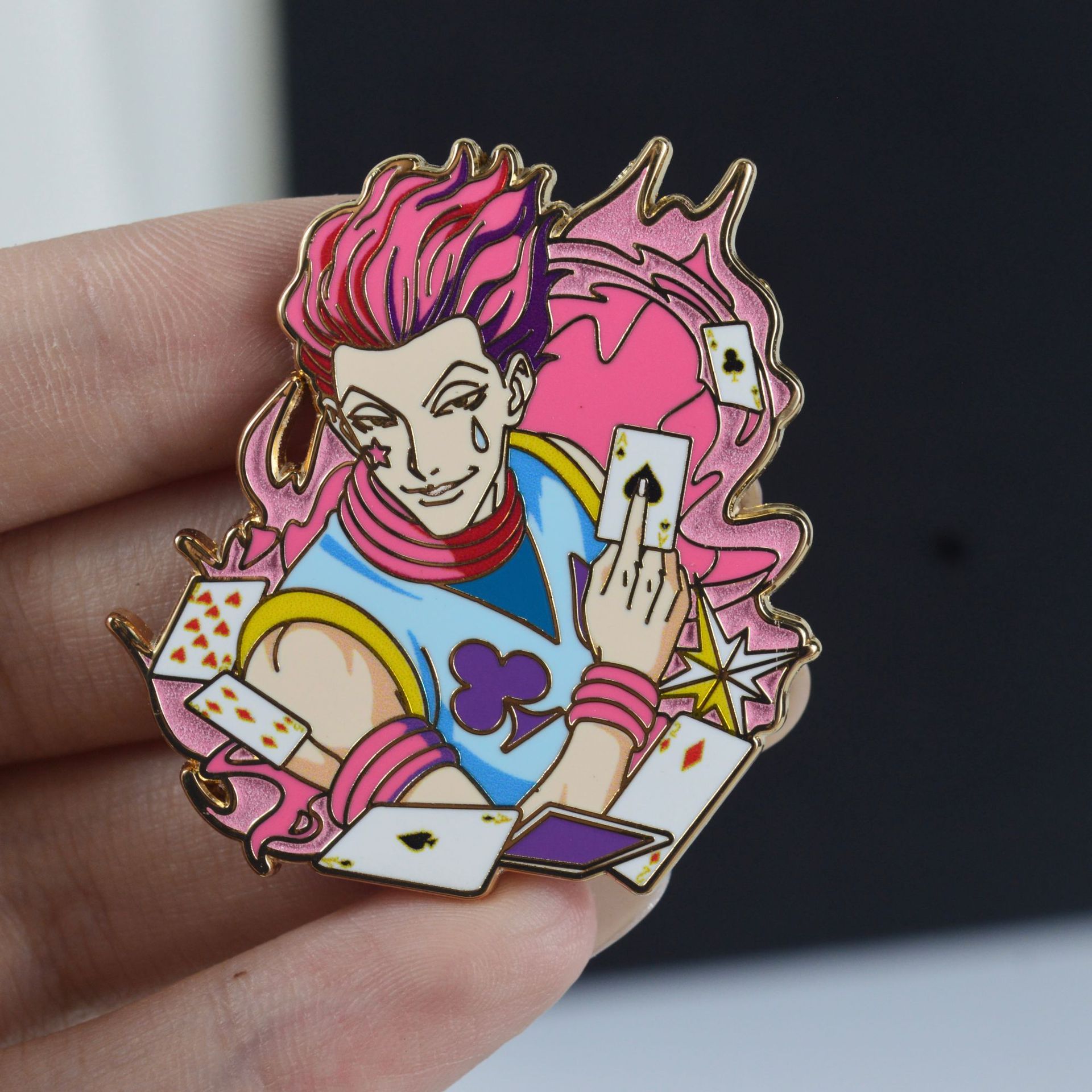 5pcs Pin Kerah Anime Jepang Hu - Tuxedo Lapel Pin ulasan dan harga